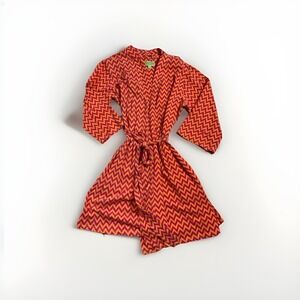 Vera Bradley Cotton Blend Chevron robe Large/ XL